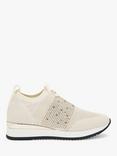 Carvela Janeiro 2 Knitted Embellished Slip On Trainers