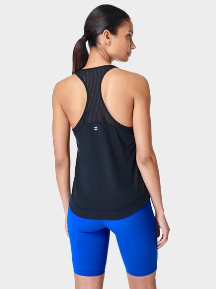 Sweaty Betty Breathe Easy Tank Top - view 2, Black