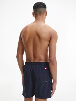Tommy Hilfiger Colour Block Drawstring Swim Trunks, Desert Sky - view 2, Desert Sky