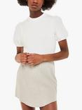 Whistles Textured Puff Sleeve Top, White