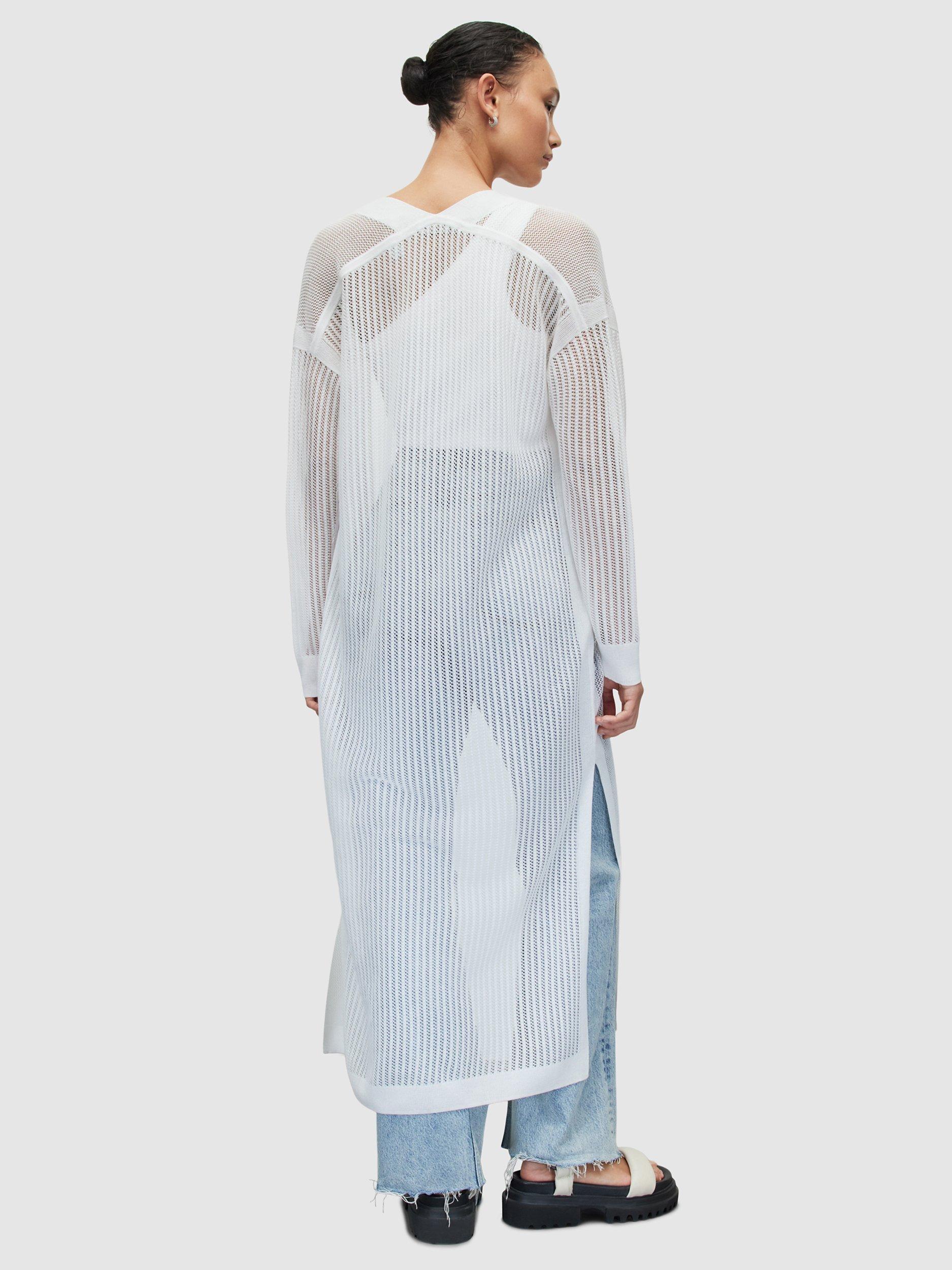 Product image 2 of 7, which shows AllSaints Misha Cardigan, White, L