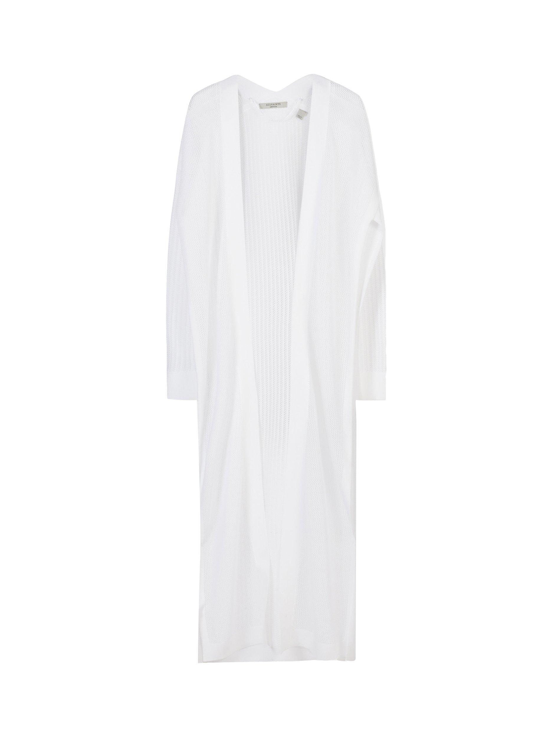 Product image 4 of 7, which shows AllSaints Misha Cardigan, White, L
