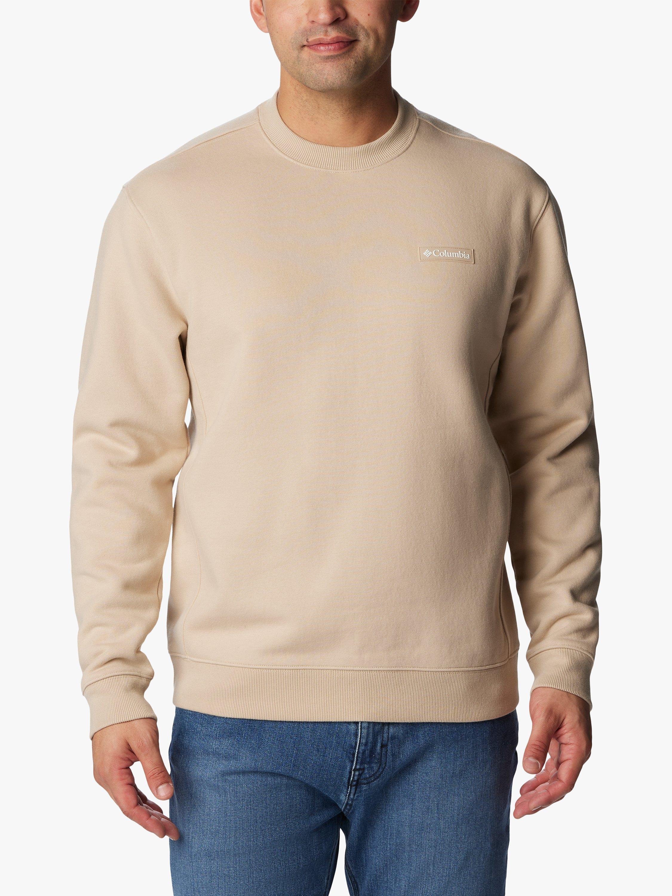 Columbia Marble Canyon Heavyweight Fleece Crew Neck Sweatshirt, Ancient Fossil