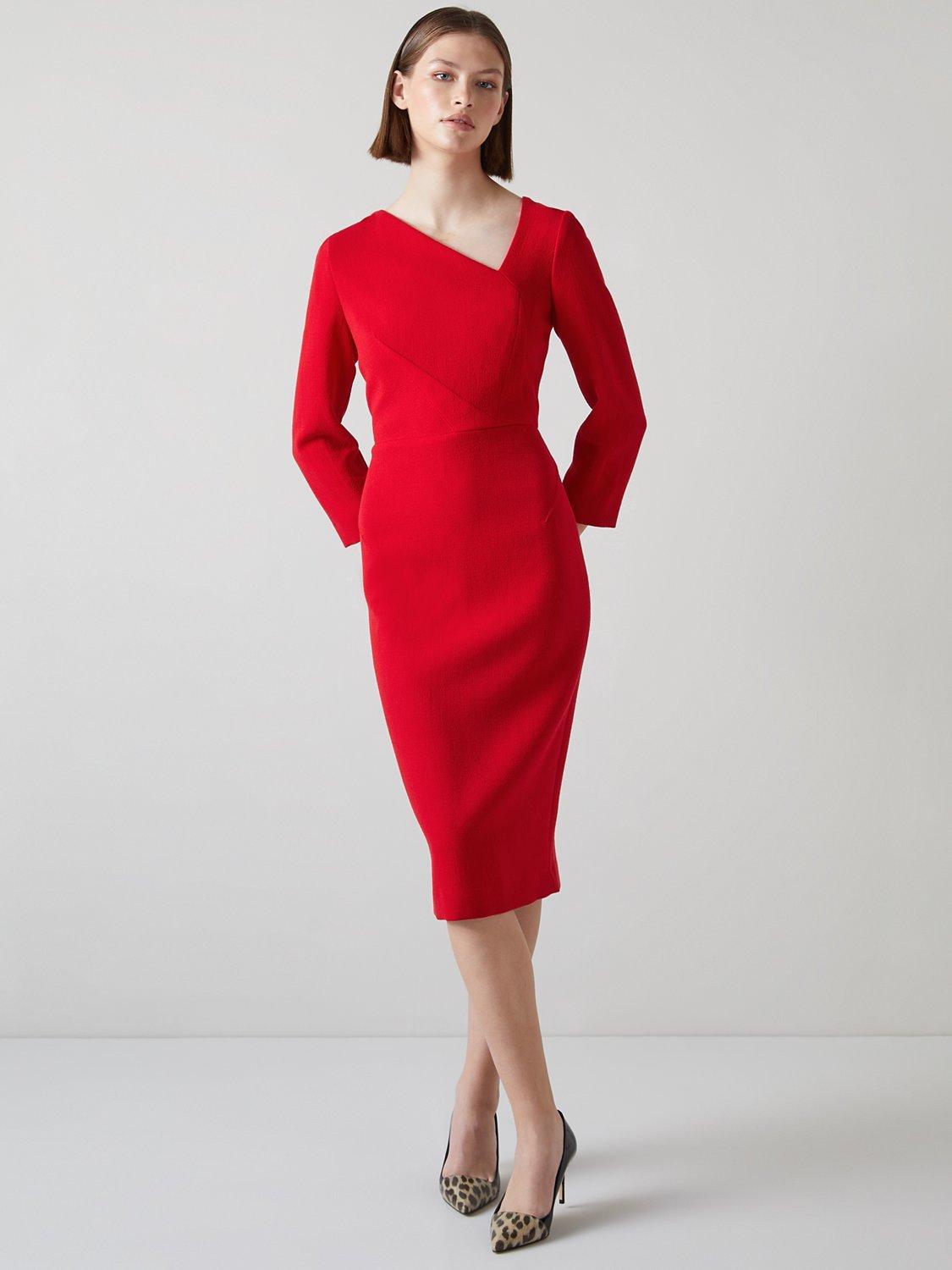 L.K.Bennett Alexis Dress, Red