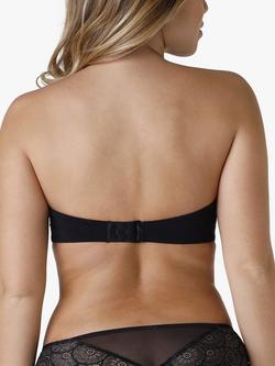 Wonderbra Glamour Strapless Push Up Bra - view 2, Black