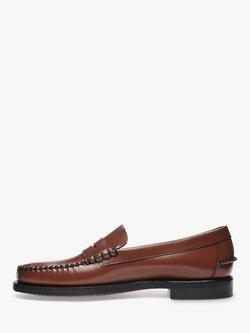 Sebago Classic Dan Leather Loafers - view 2, Brown