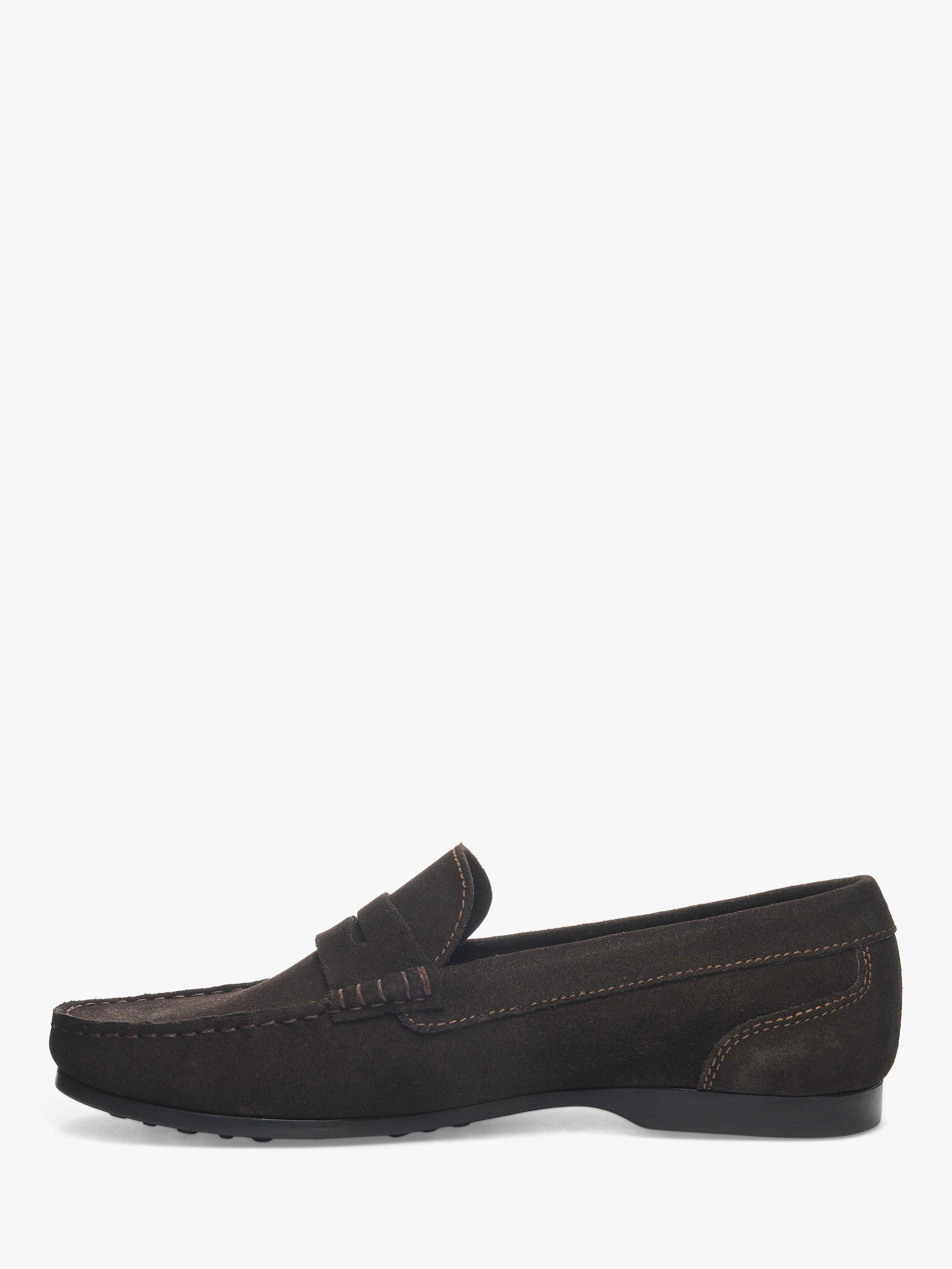 Product image 6 of 6, which shows Sebago Byron Suede Loafers, Navy, 7