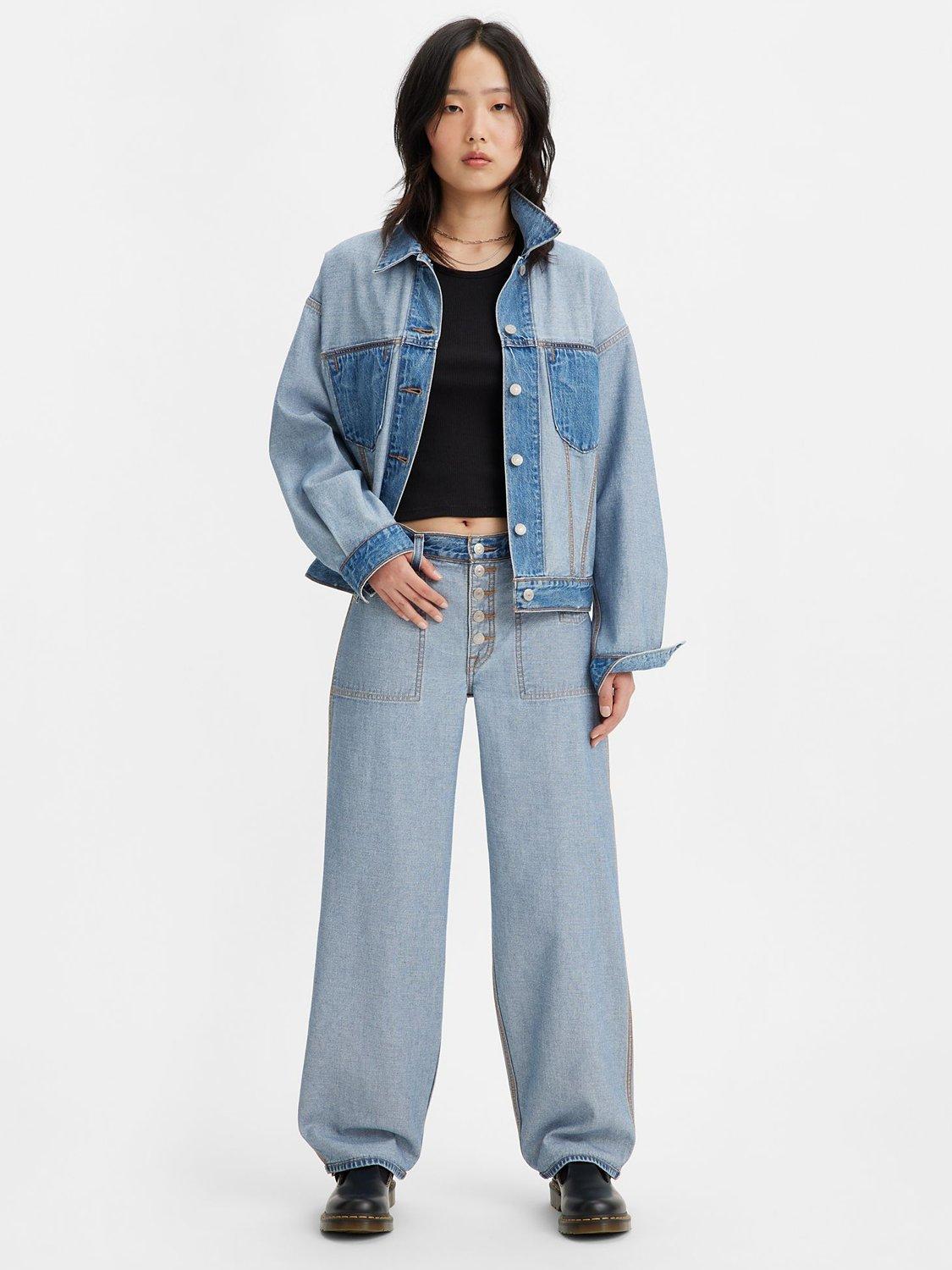 Levi's Reversible Baggy Jeans, Soft As Butter Mid