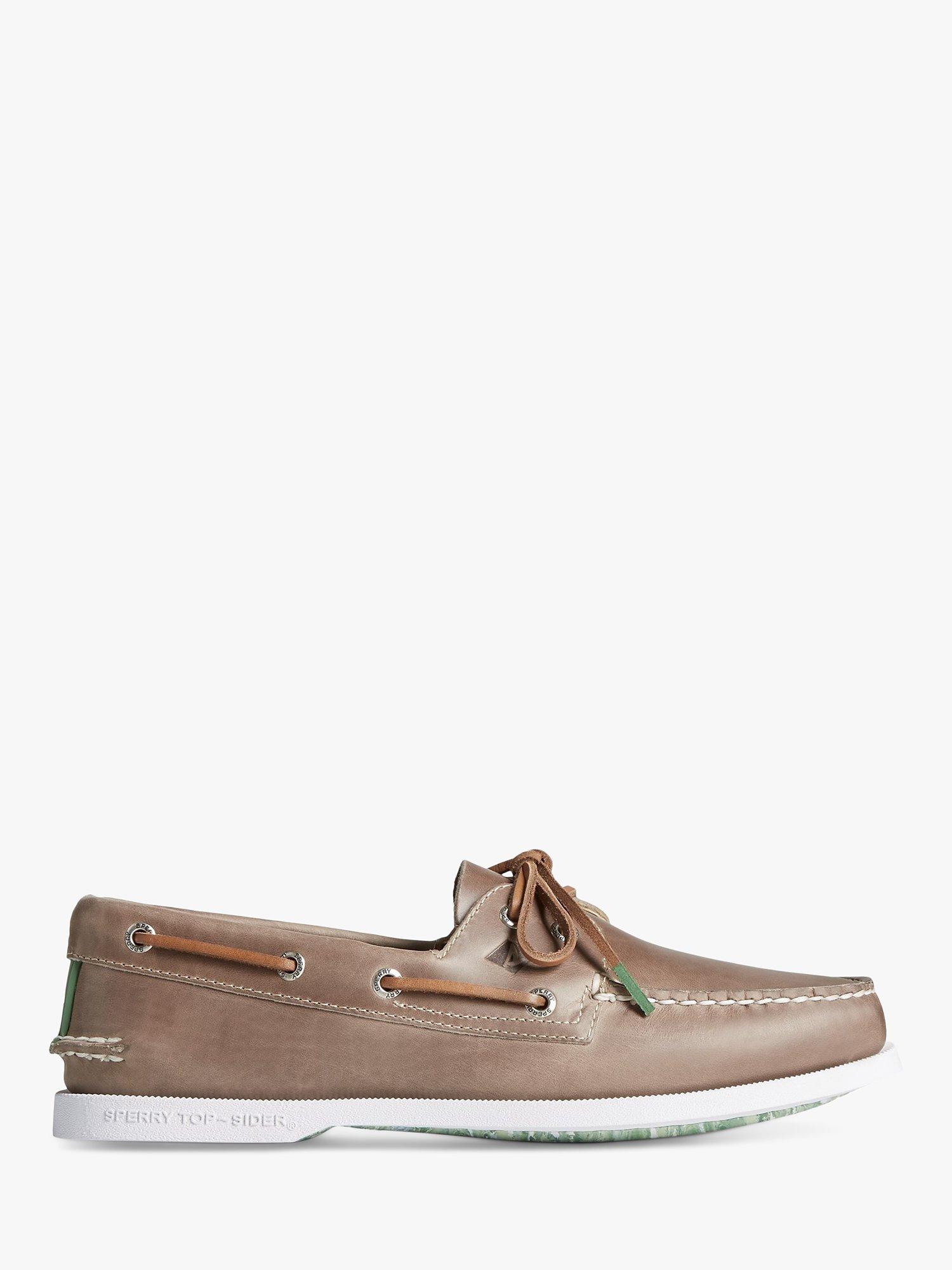 Sperry Authentic Original Leather Boat Shoes, Taupe