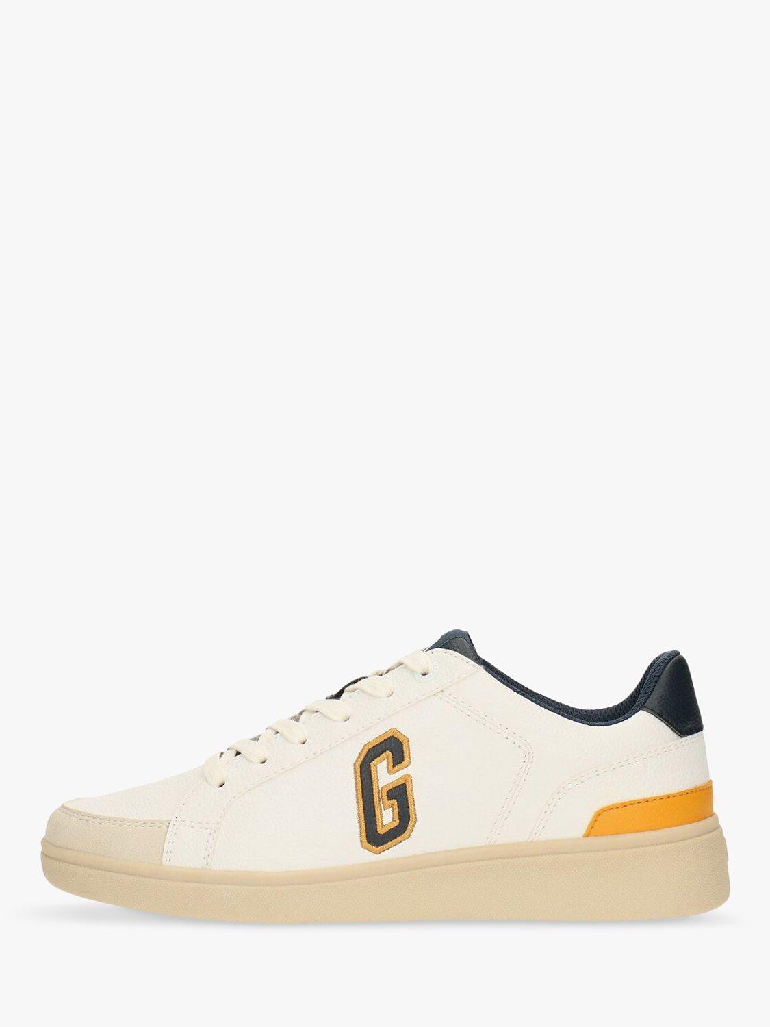 Gap Kids' Seattle II Lace Up Trainers, White/Blue
