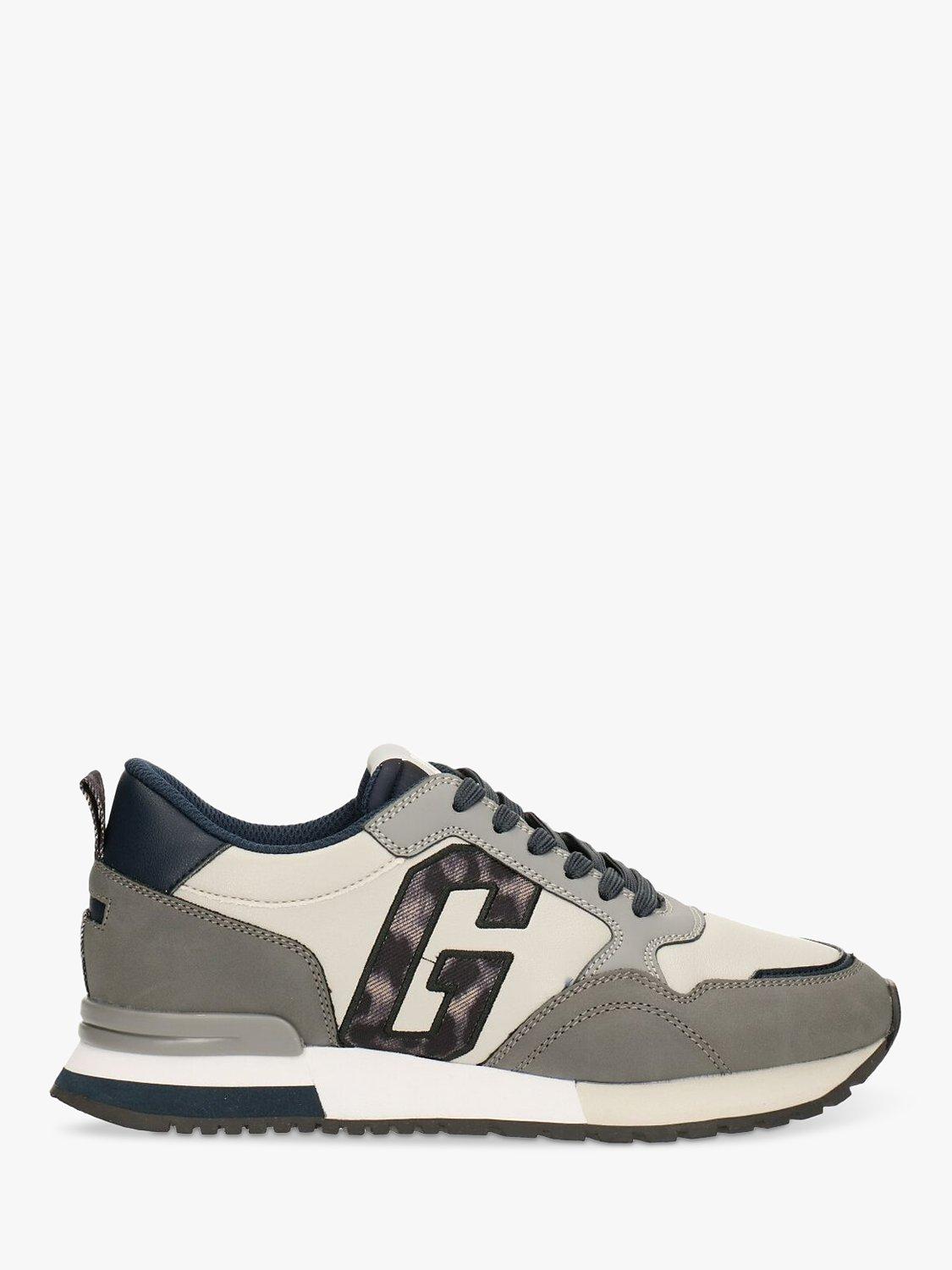 Product image 1 of 4, which shows Gap Kids' New York II Lace Up Trainers, Antique pewter, 3