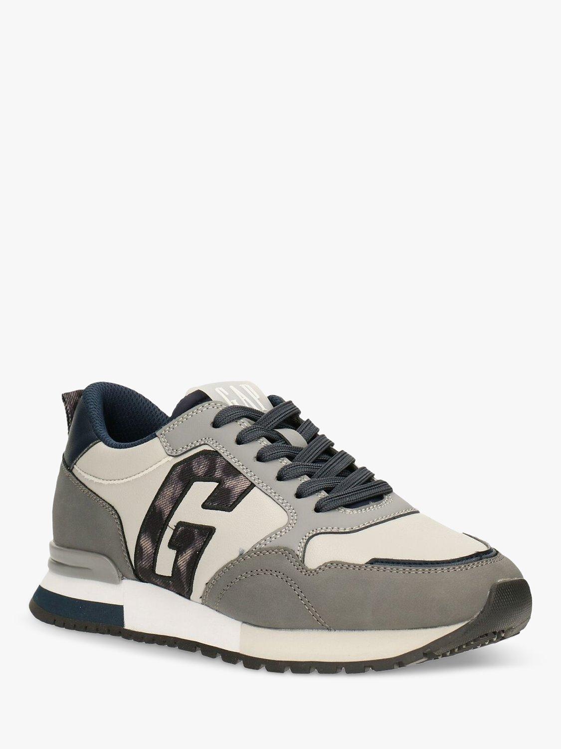 Product image 2 of 4, which shows Gap Kids' New York II Lace Up Trainers, Antique pewter, 3