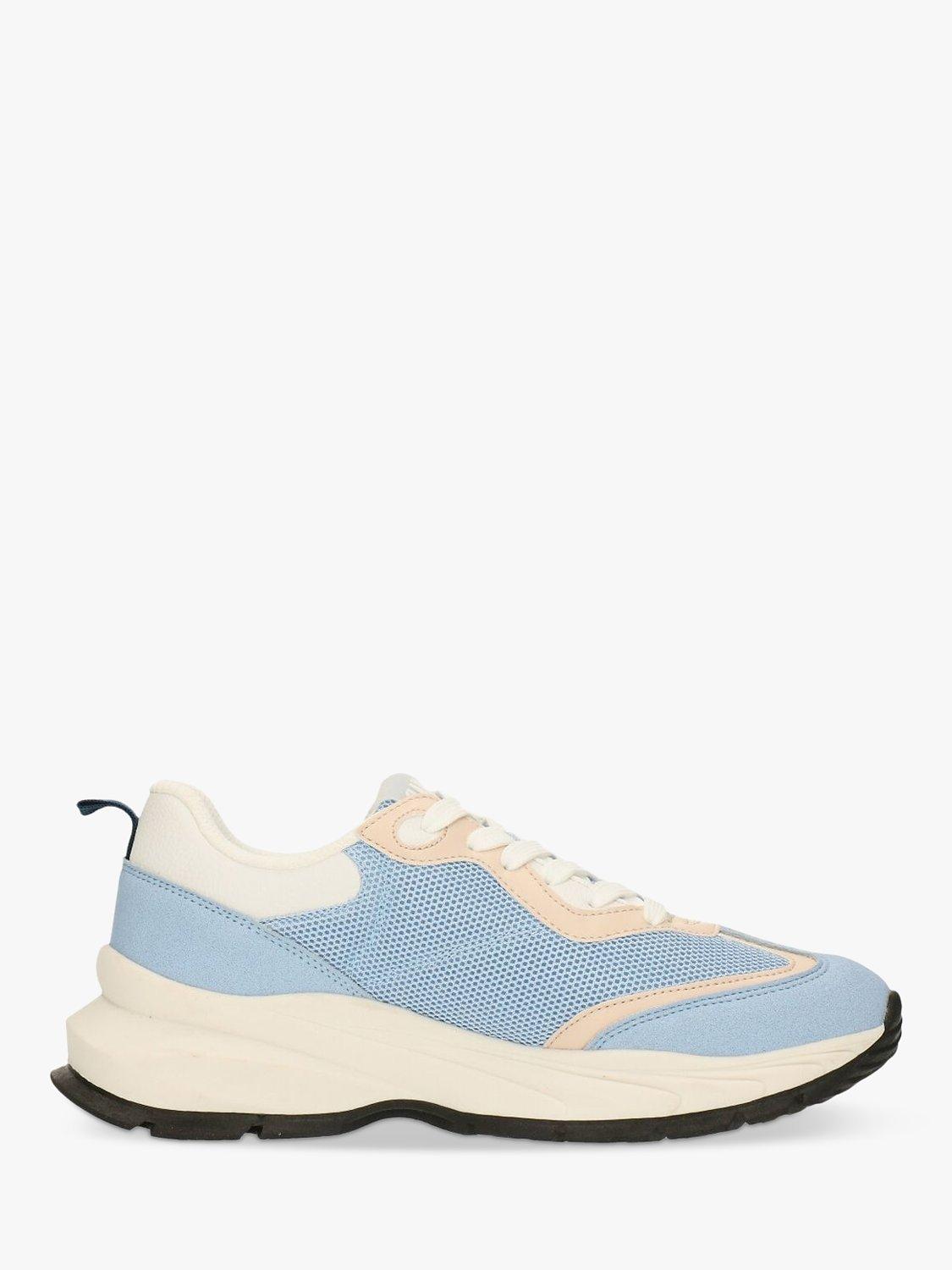 Product image 3 of 4, which shows Gap Kids' Aurora Lace Up Trainers, Biocastle Blue, 3