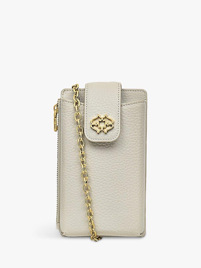 Radley Hillcrest Tech Leather Cross Body Purse Bag, Birch, One Size