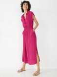 HUSH Kalani Midi Dress, Magenta