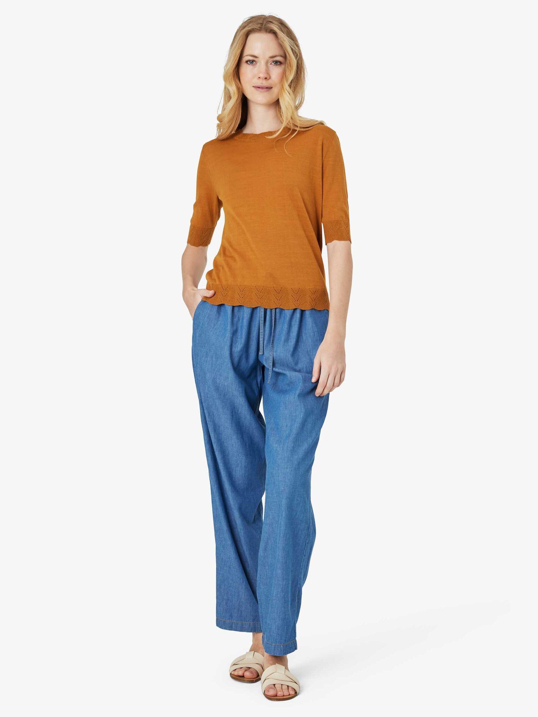 Noa Noa Louisa Short Sleeve Top, Spice