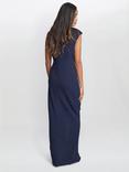 Gina Bacconi Harley Maxi Dress, Navy