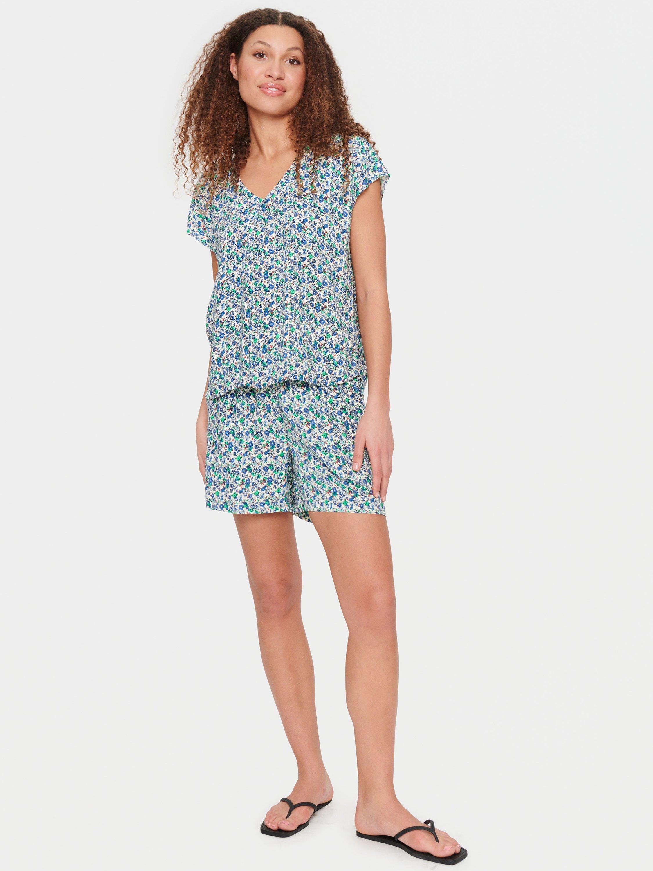 Saint Tropez Umara Floral Blouse, Multi, XS