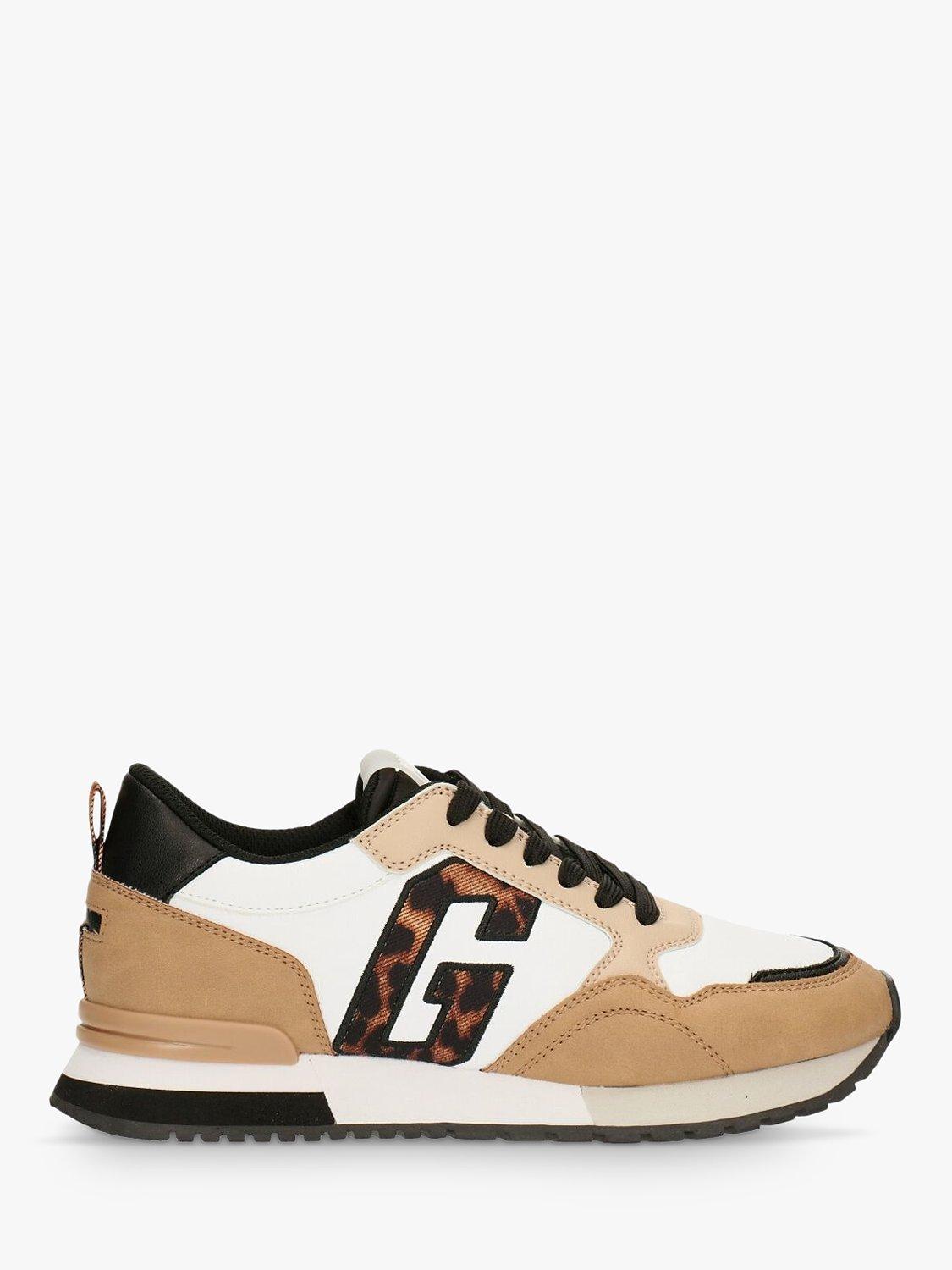 Product image 2 of 4, which shows Gap Kids' New York II Lace Up Trainers, Camel Beige, 3
