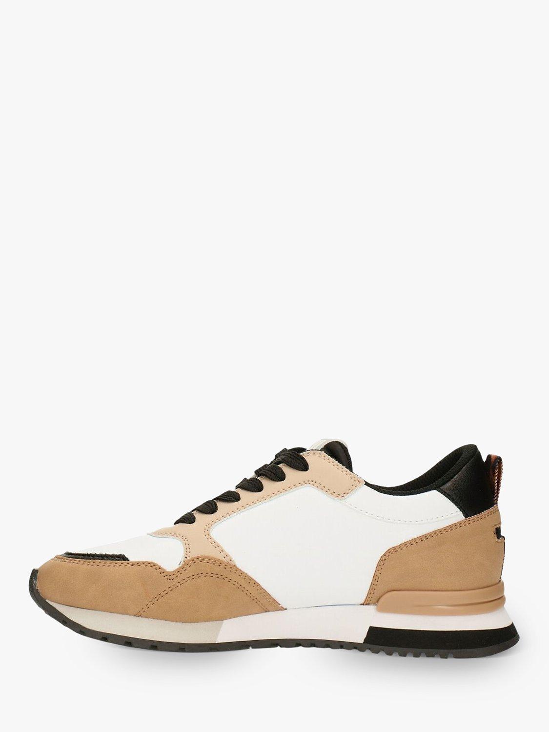 Product image 3 of 4, which shows Gap Kids' New York II Lace Up Trainers, Camel Beige, 3