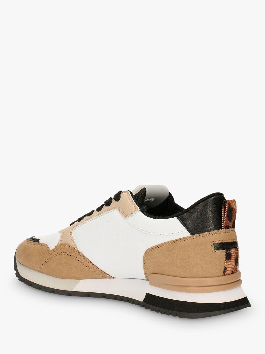 Product image 4 of 4, which shows Gap Kids' New York II Lace Up Trainers, Camel Beige, 3