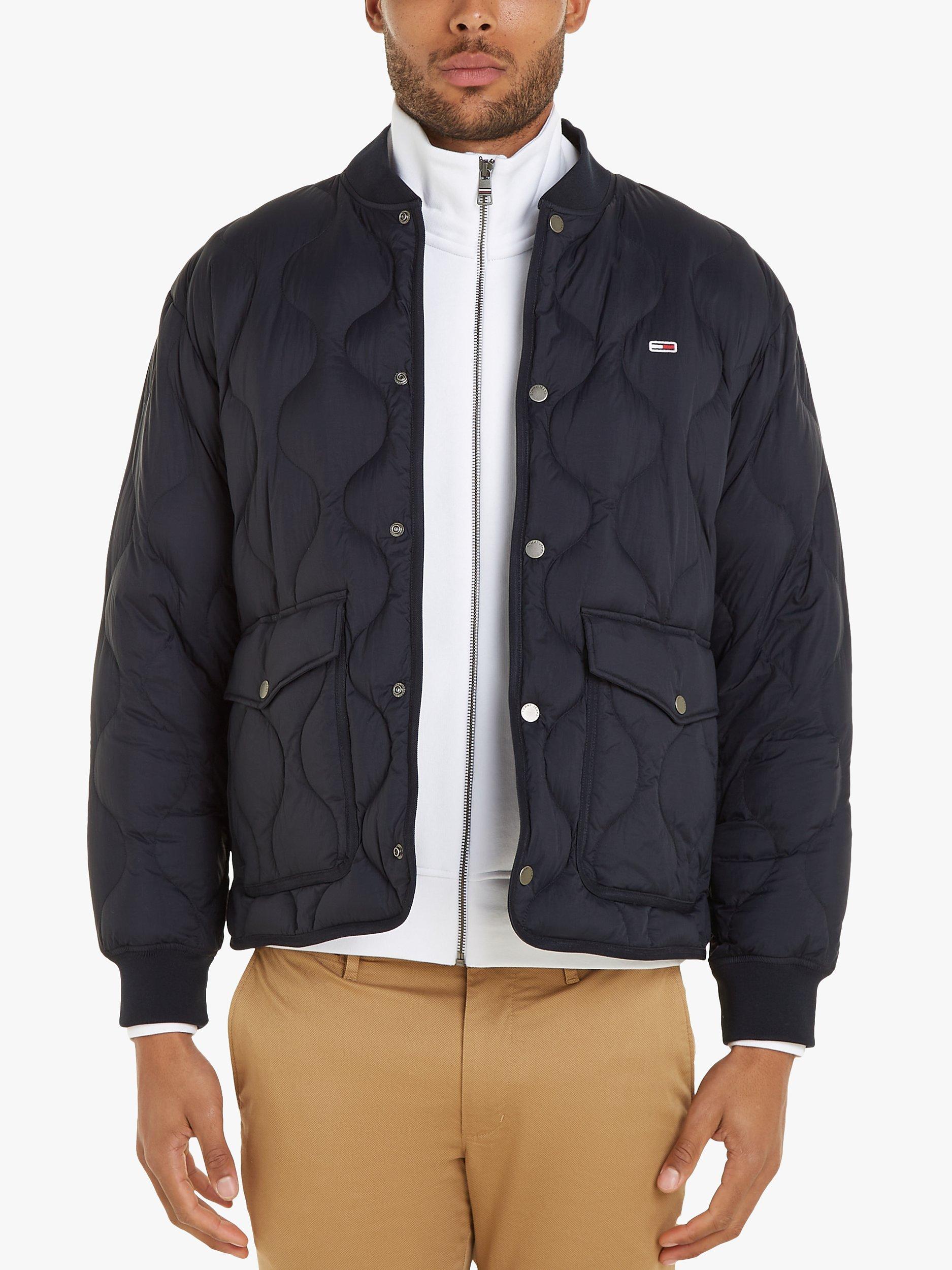 Tommy Hilfiger Quilted Bomber Jacket, Desert Sky