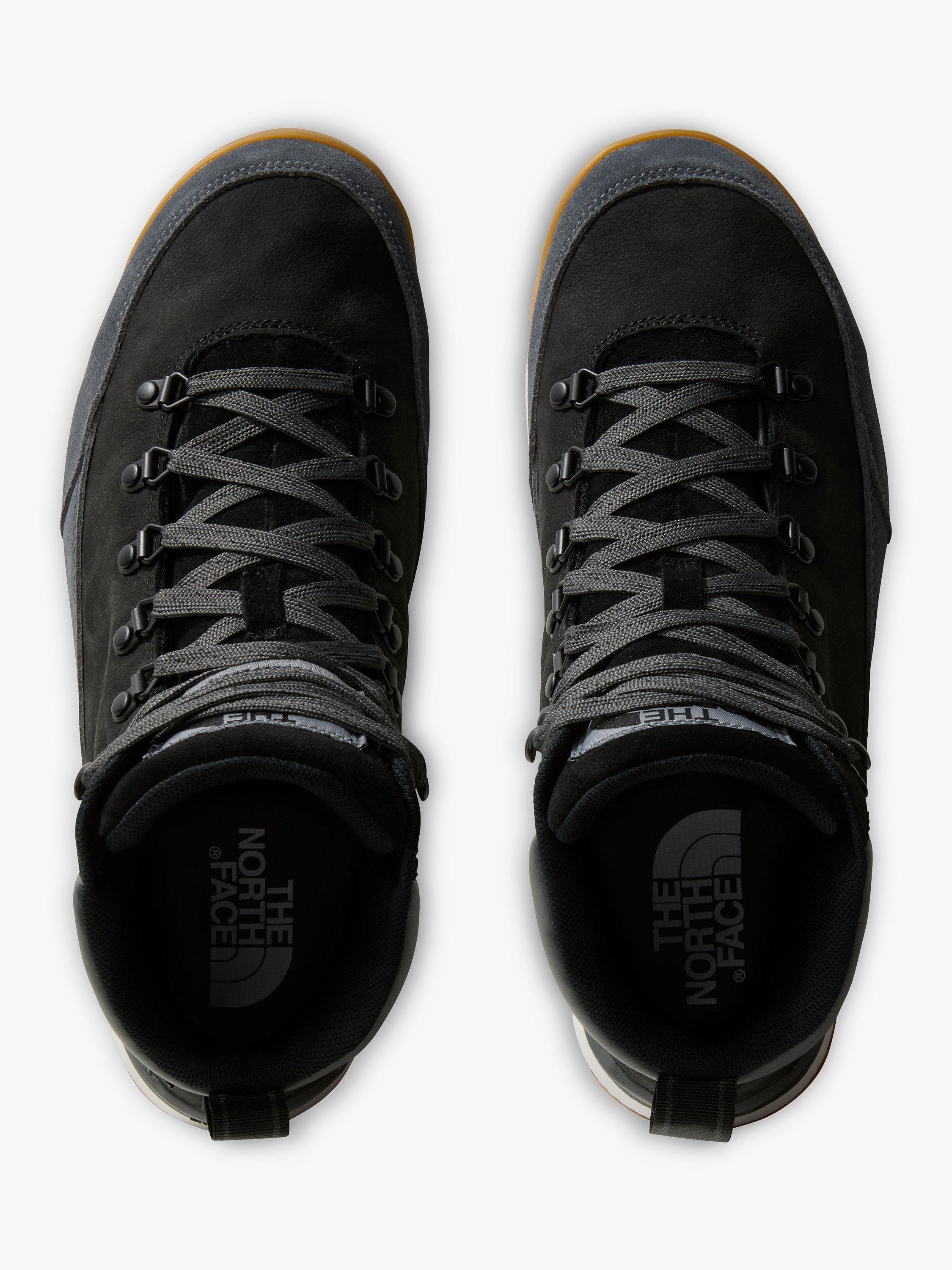 Product image 4 of 5, which shows The North Face Back-To-Berkeley IV Men's Hiking Boots, Black/Asphalt Grey, 9