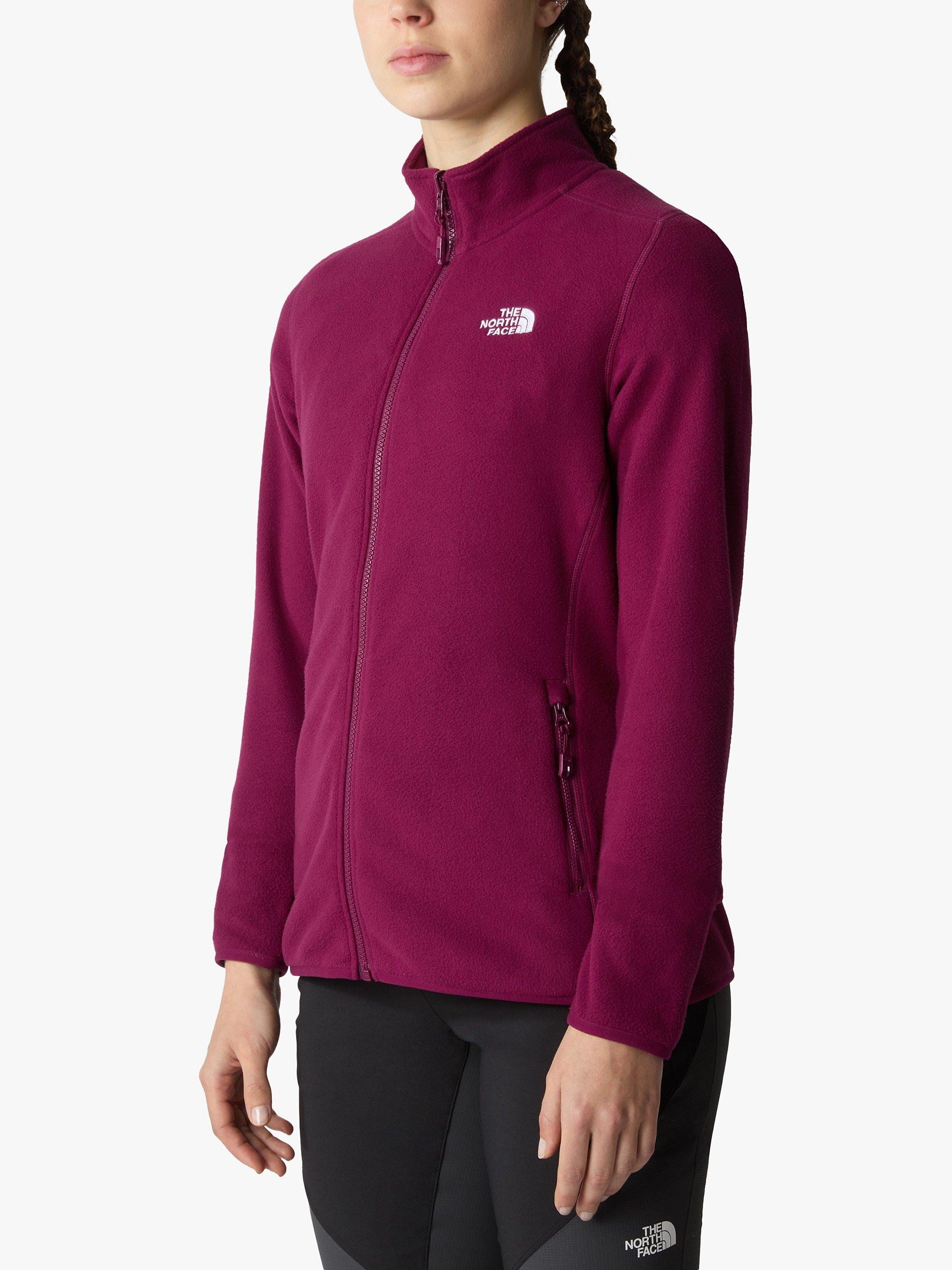 The North Face 100 Glacier Full Zip Women's Fleece, Boysenberry