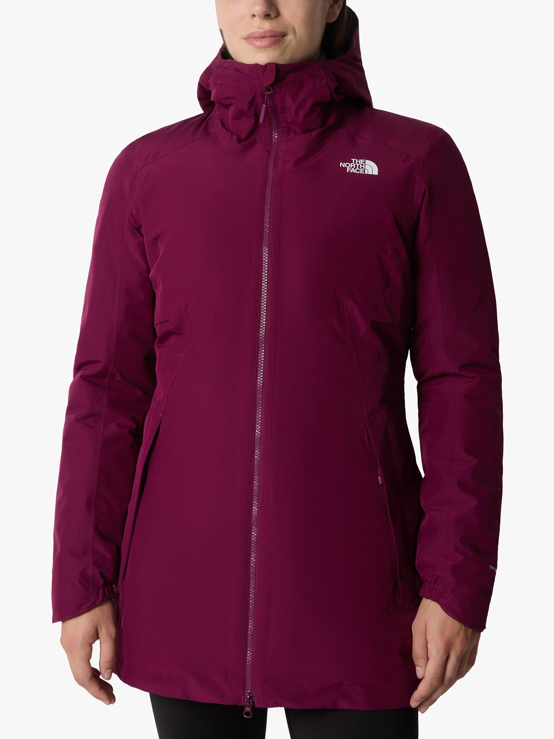 The North Face Hikesteller Women's Insulated Waterproof Parka Jacket, Boysenberry