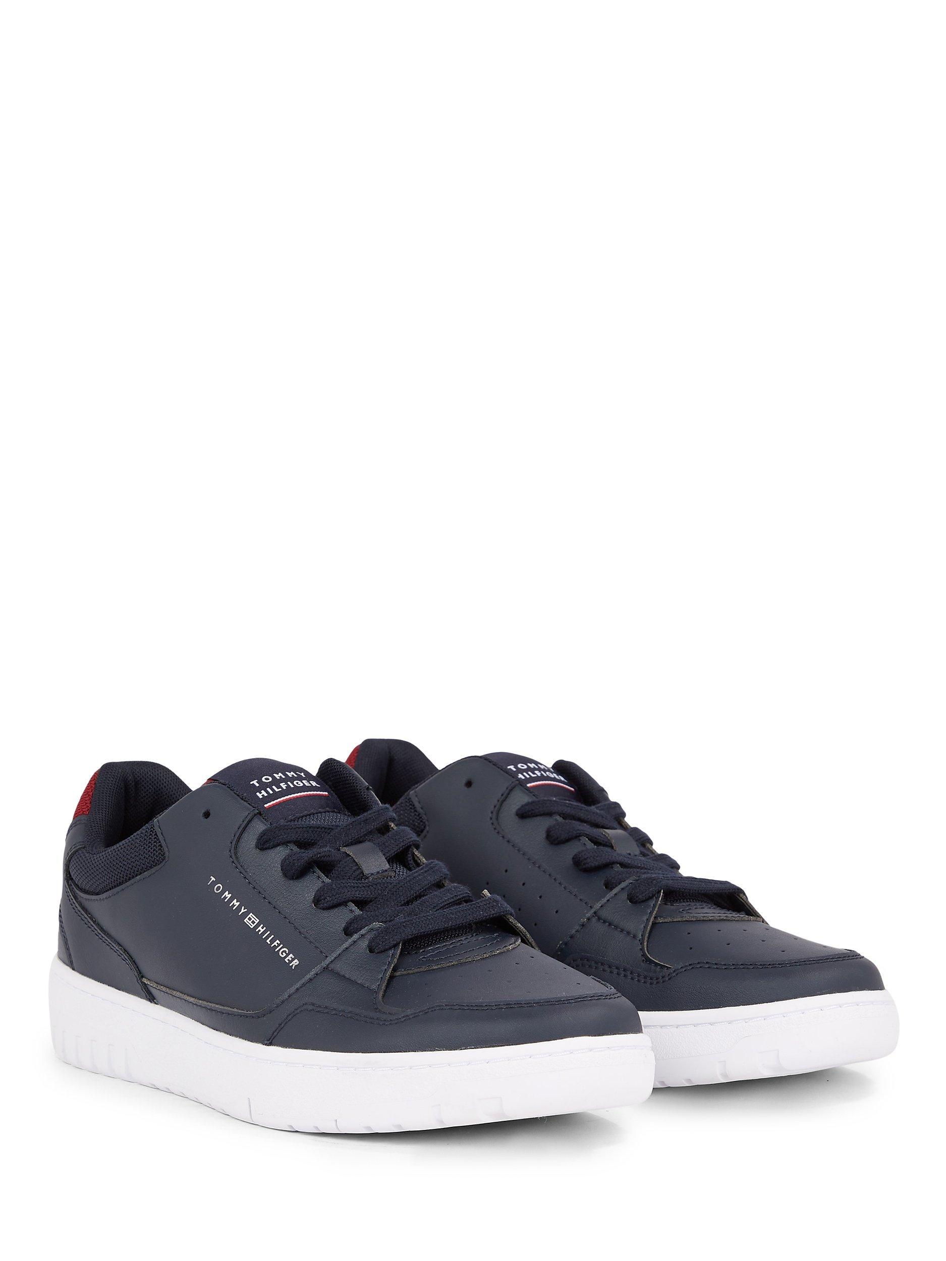 Tommy Hilfiger Suede Basket Core Trainers, Desert Sky