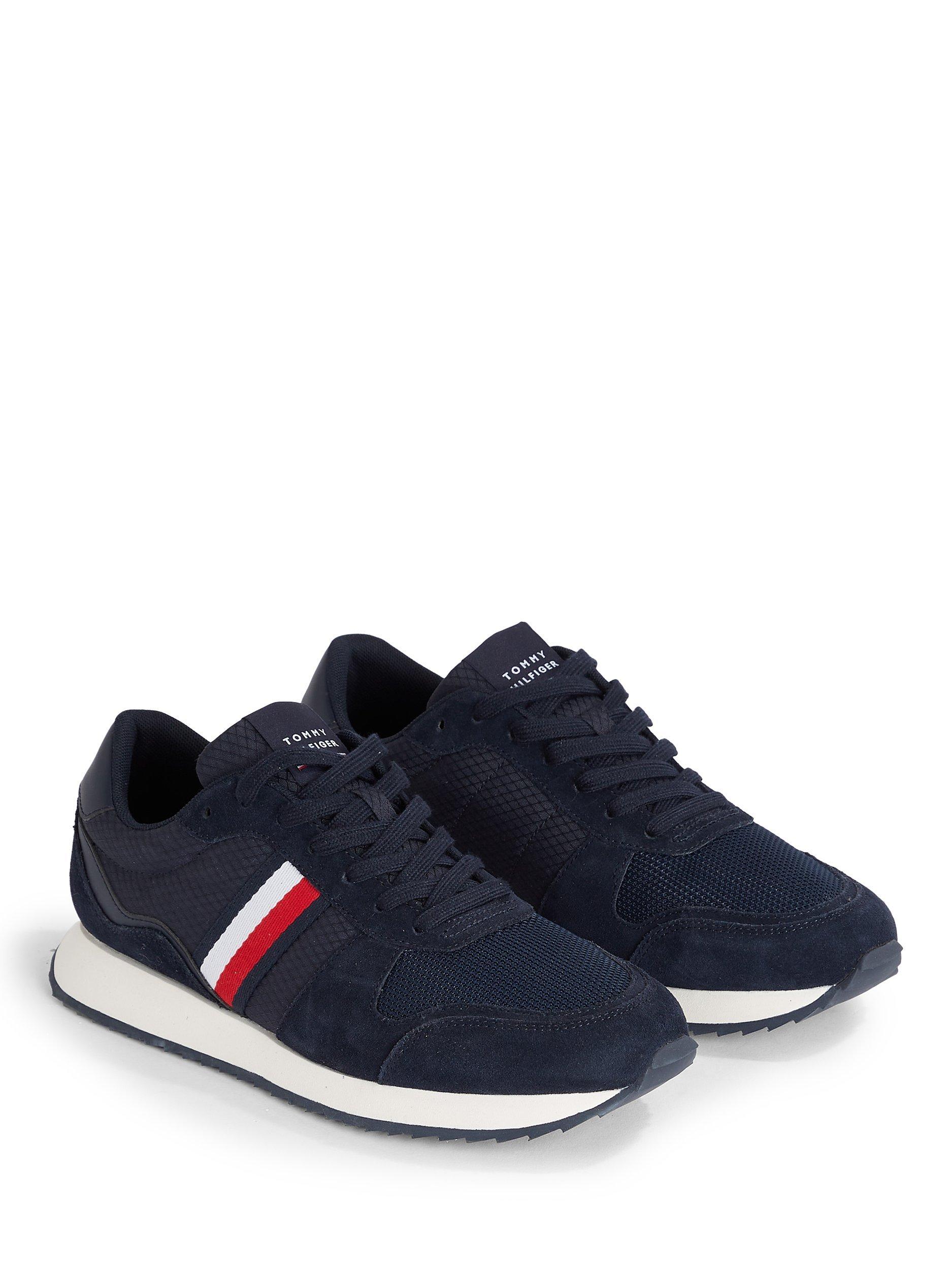 Tommy Hilfiger Global Striped Trainers, Desert Sky