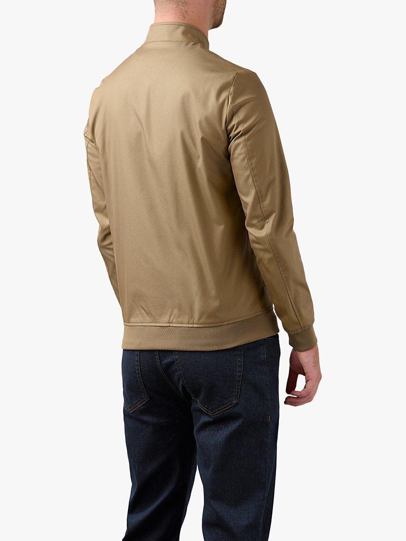 Product image 2 of 3, which shows Guards London Bayford Cotton Blend Harrington Jacket, Khaki, 40R