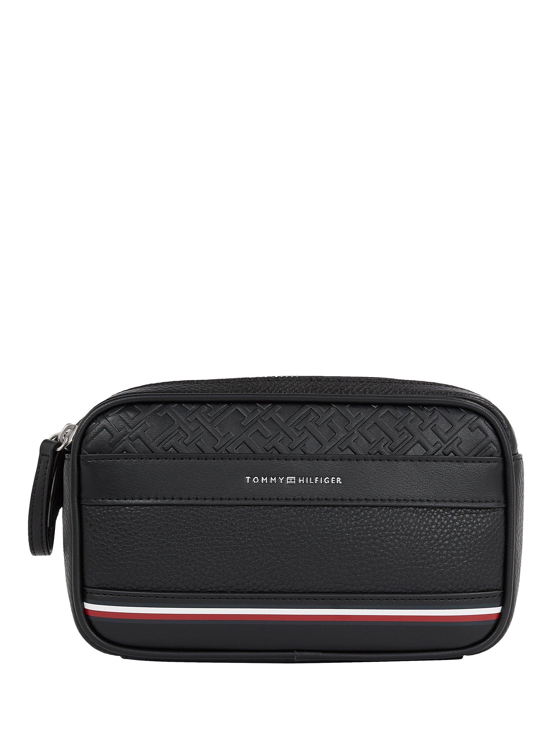 Product image 1 of 2, which shows Tommy Hilfiger Central Washbag, Black, One Size