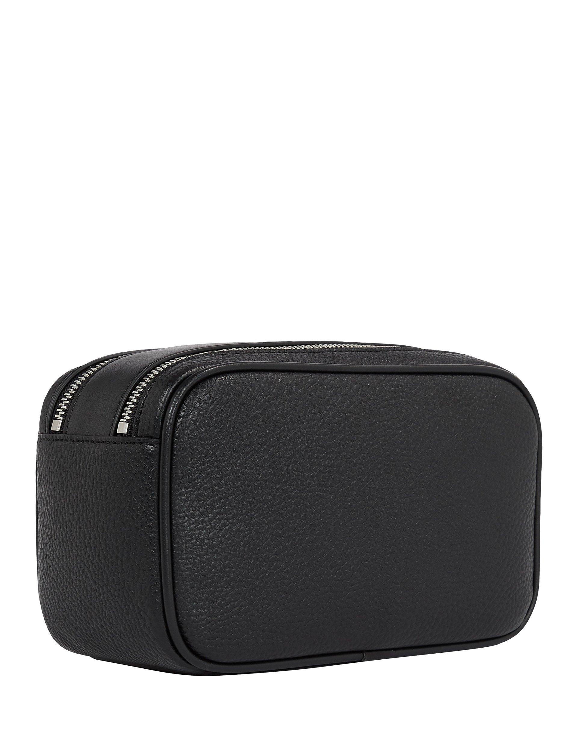 Product image 2 of 2, which shows Tommy Hilfiger Central Washbag, Black, One Size