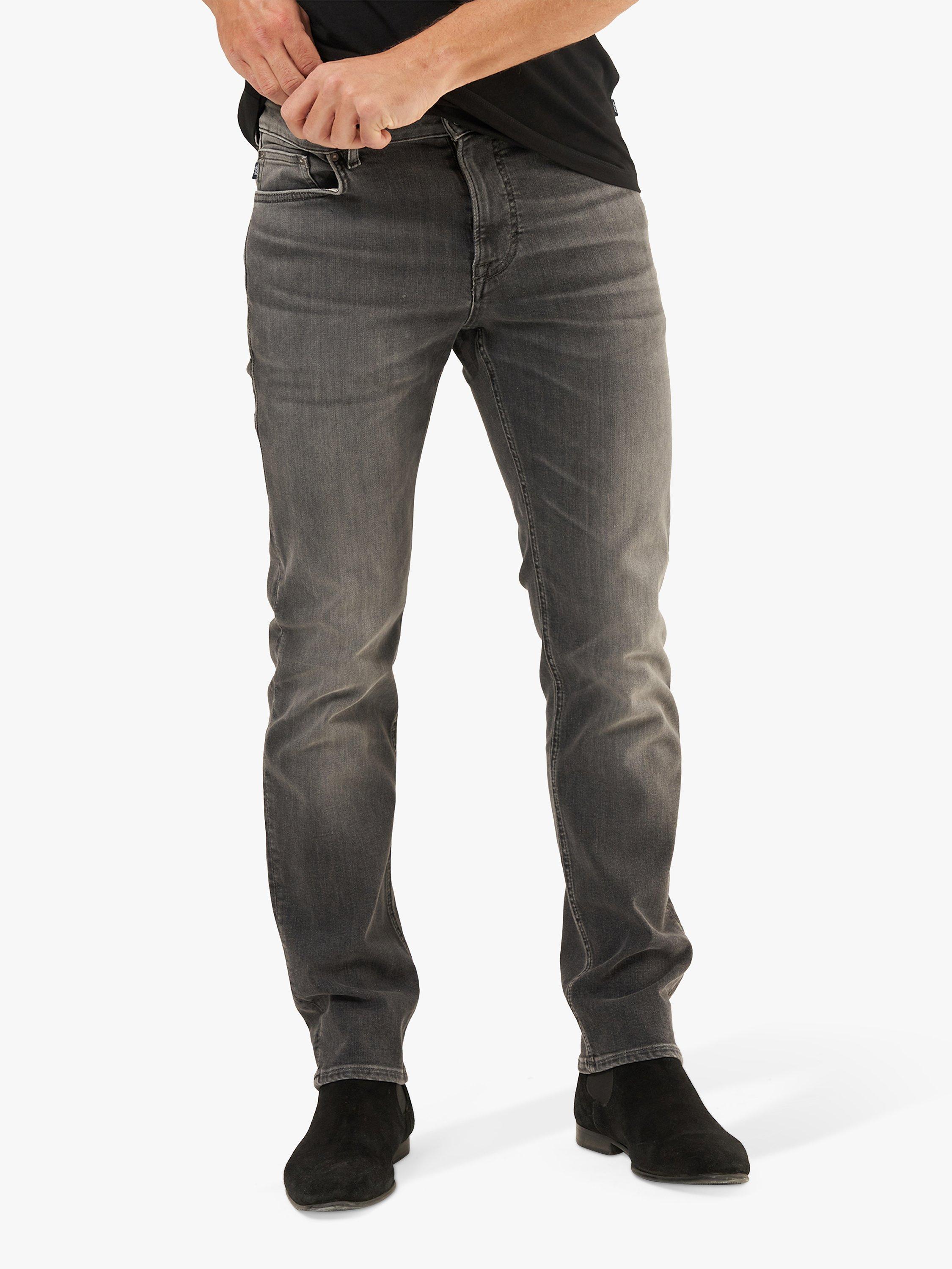 JOOP! Mitch Straight Leg Denim Jeans, Grey Graphite