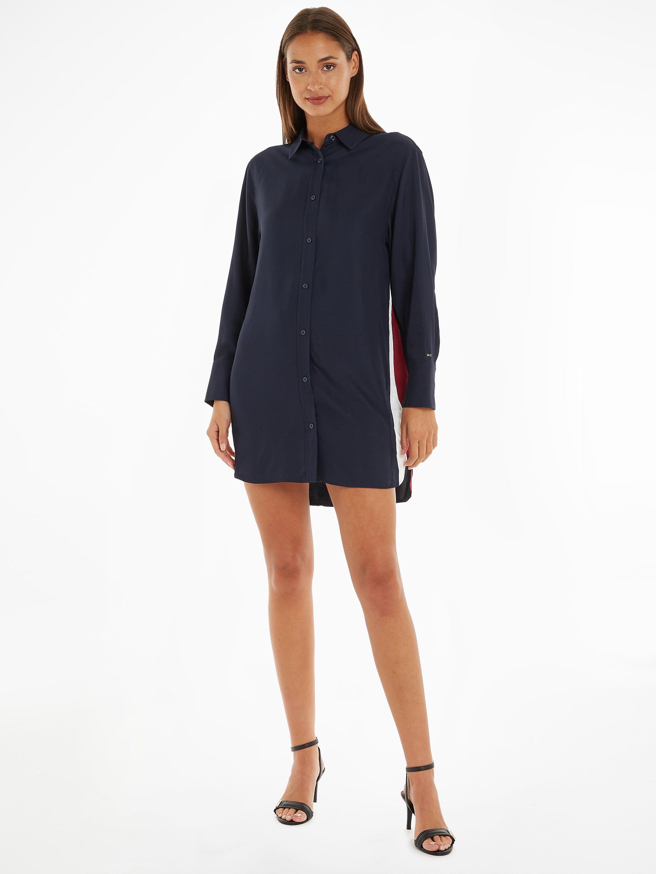 Tommy Hilfiger Short Shirt Dress, Desert Sky