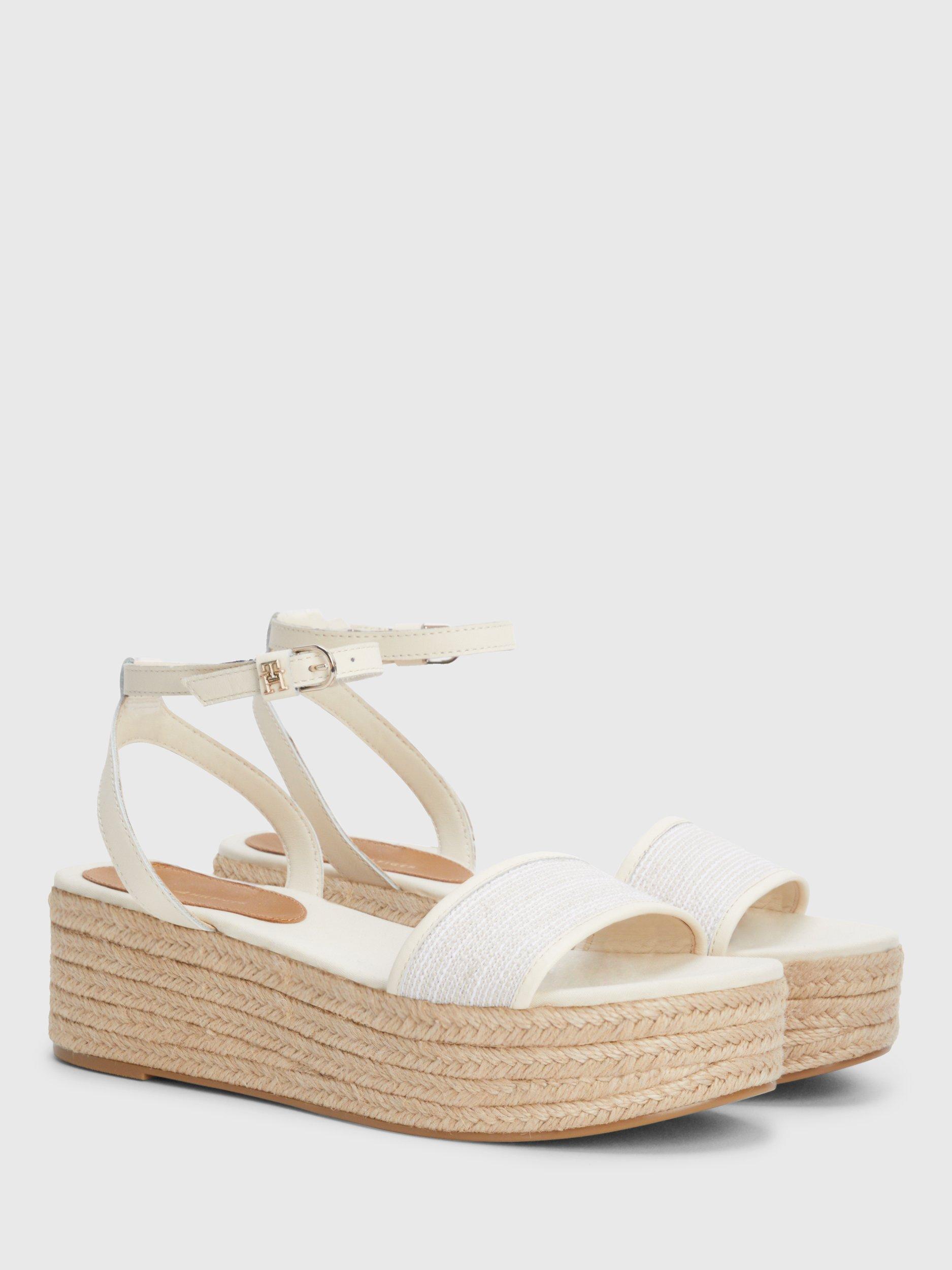 Tommy Hilfiger Woven Platform Sandals, Sugarcane