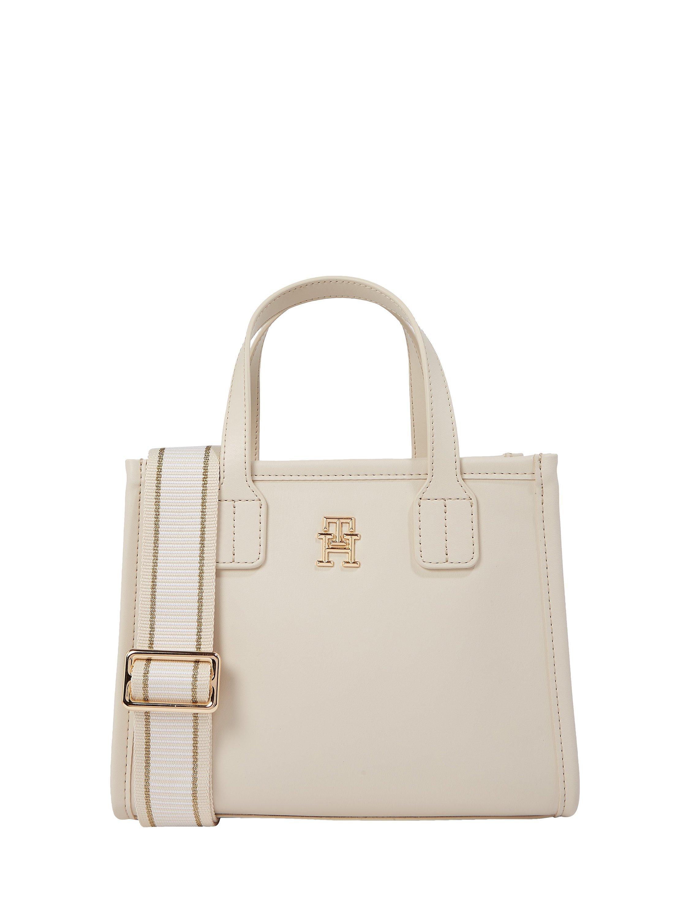 Tommy Hilfiger Summer Mini Tote Bag, Sugarcane, One Size