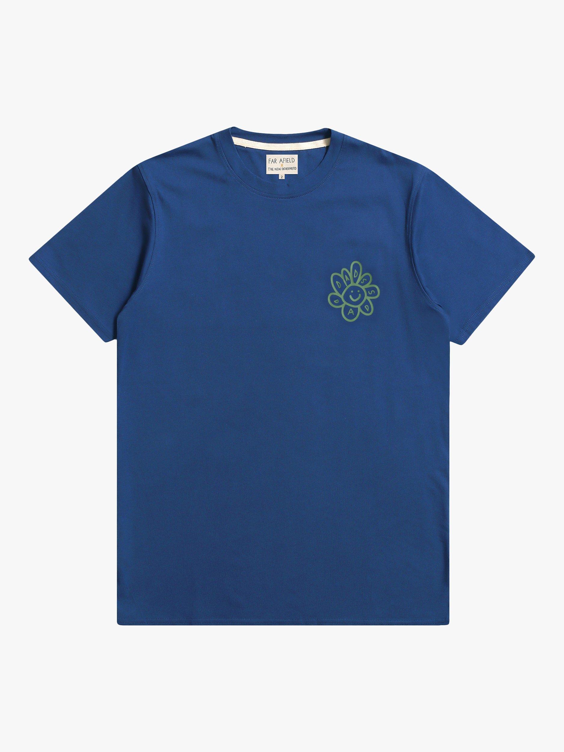 Far Afield X The New Fatherhood Good Dads Club T-Shirt, Navy