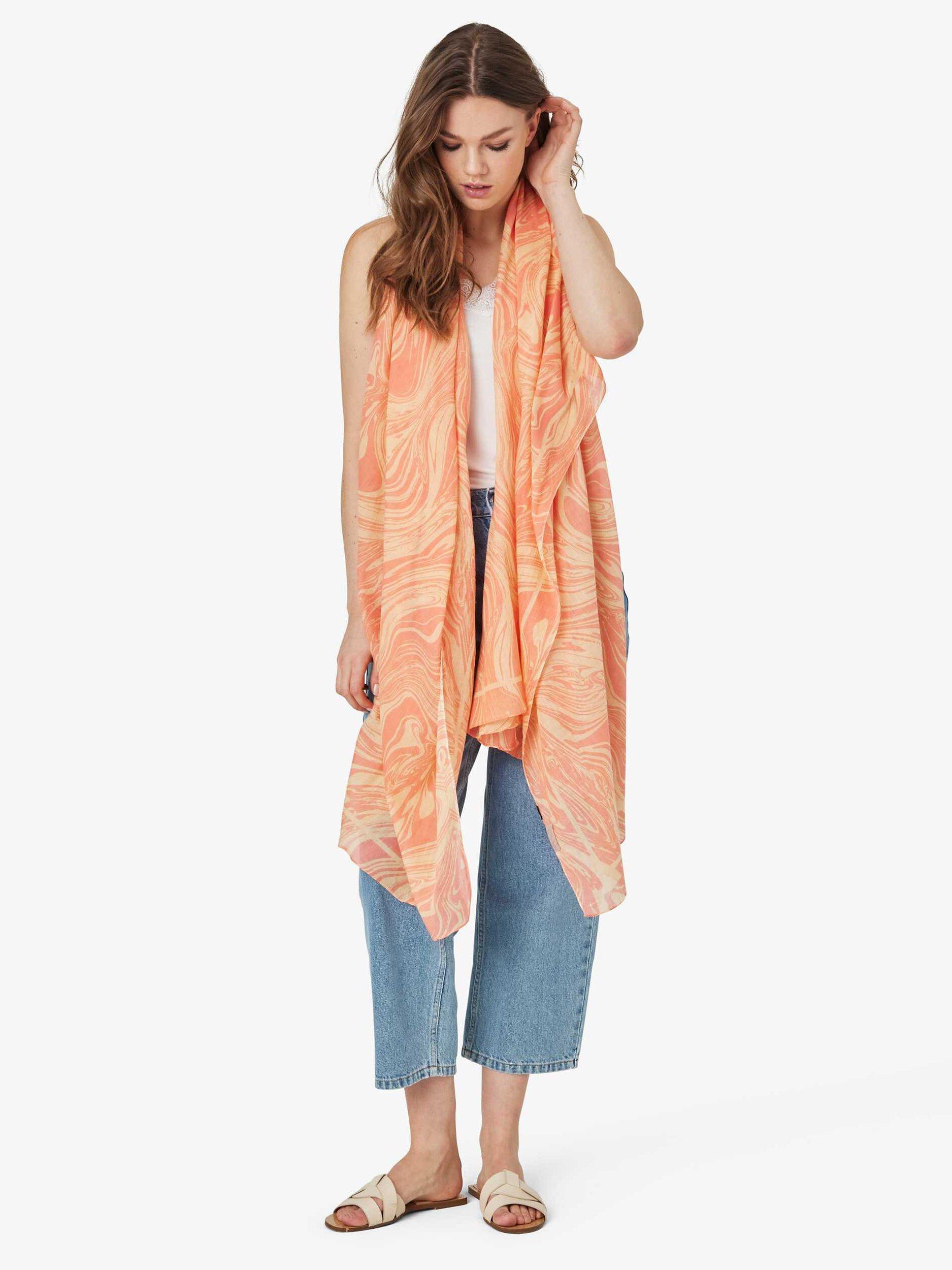 Unmade Copenhagen Kiara Marble Print Scarf