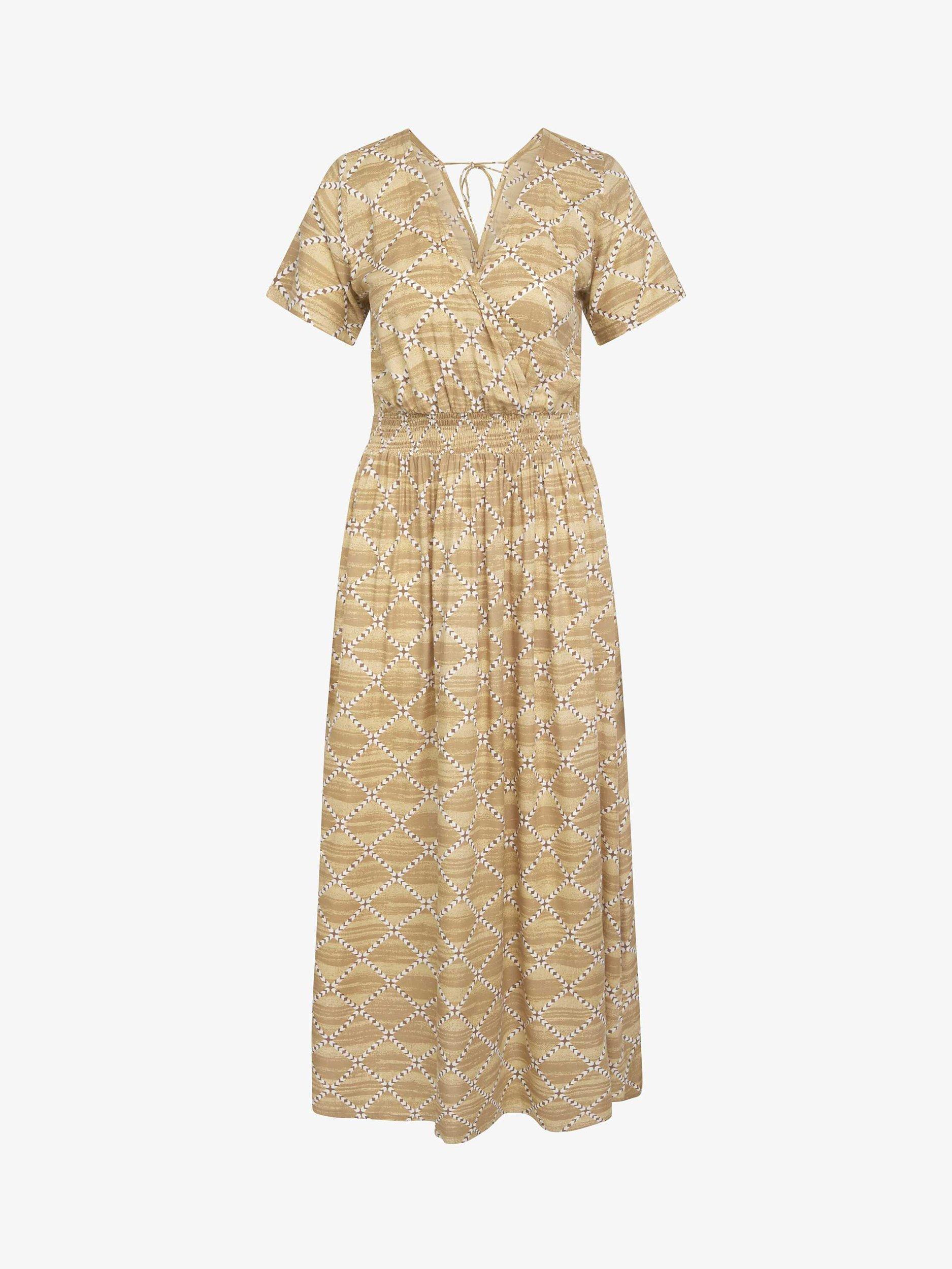 Product image 4 of 5, which shows Unmade Copenhagen Hanni Maxi Dress, Beige/Brown, S