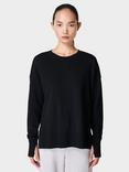 Sweaty Betty After Class Longline Sweatshirt, Black
