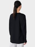 Sweaty Betty After Class Longline Sweatshirt, Black