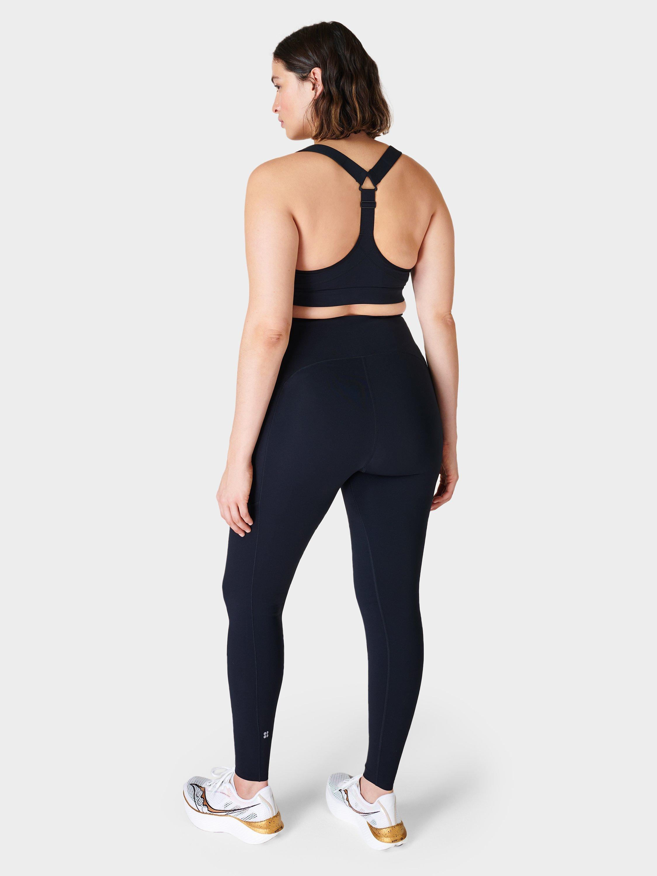 Product image 4 of 5, which shows Sweaty Betty Power Ultra Sculpt High Waisted Gym Leggings, Black, XXS