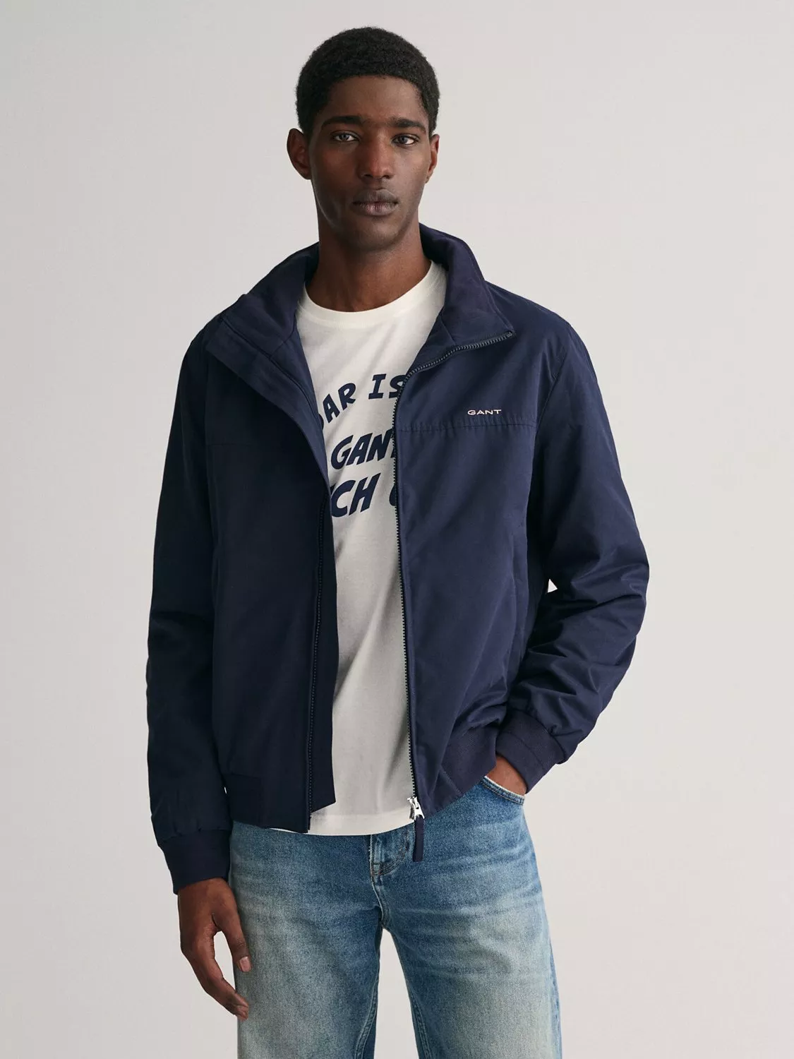 GANT Hampshire Jacket Navy