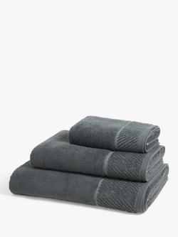 John Lewis Quick Dry Towels, Steel