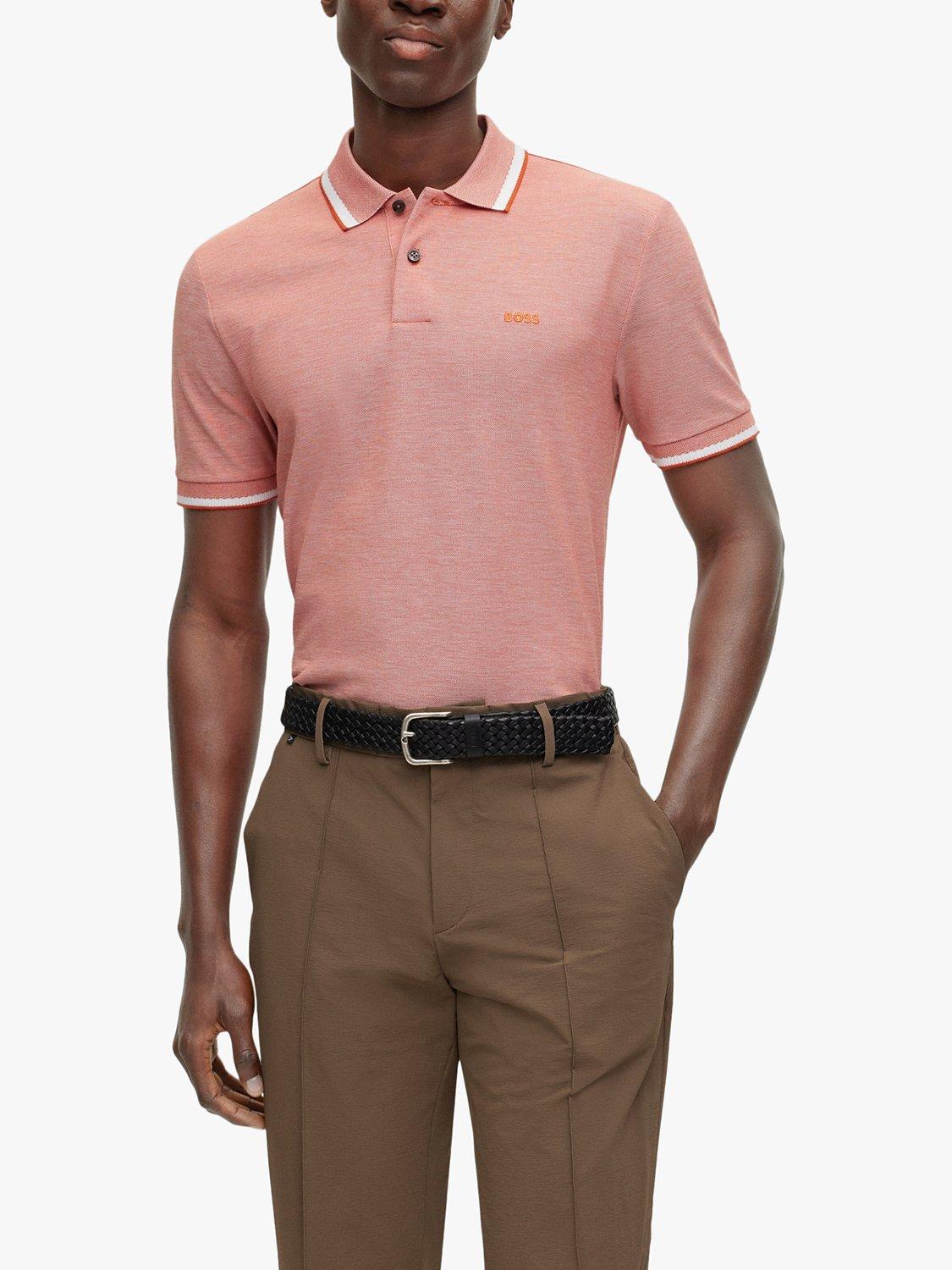 BOSS Parlay 183 Polo Shirt, Dark Orange