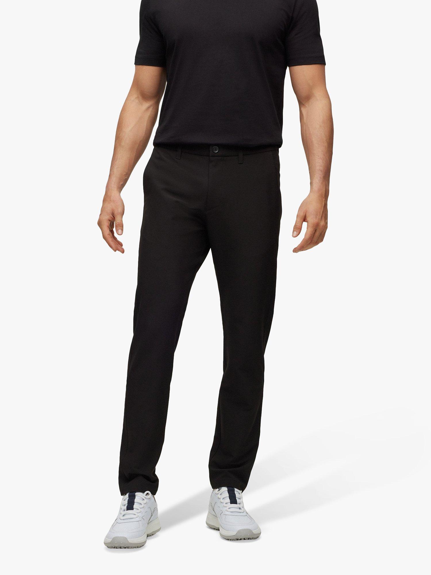 BOSS Commuter Slim Fit Trousers, Black