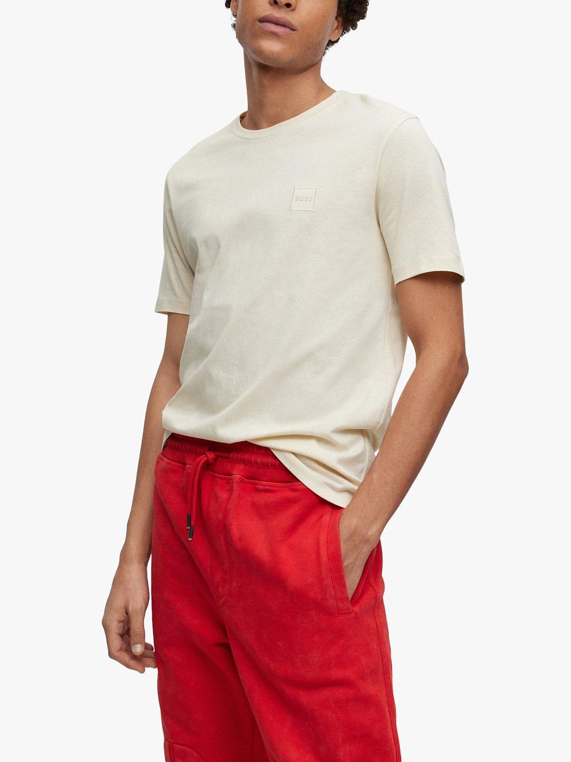 BOSS Tales 277 Short Sleeve T-Shirt, Light Beige
