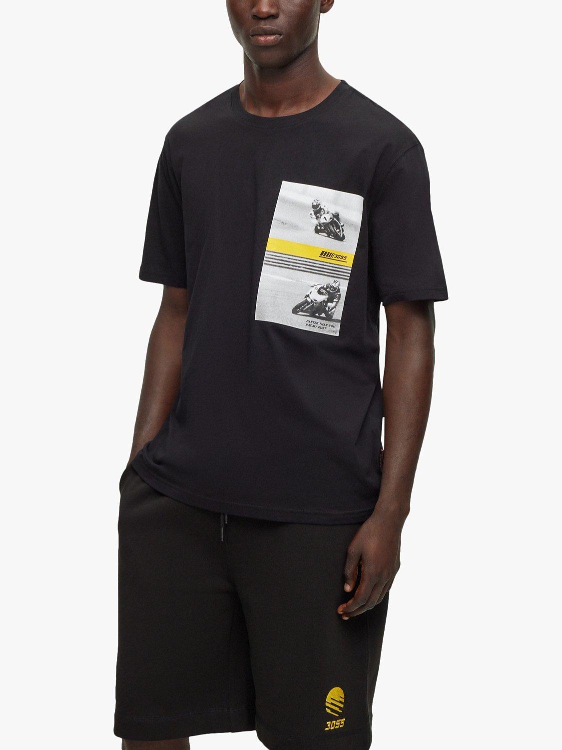 HUGO BOSS Motor Tee, Black